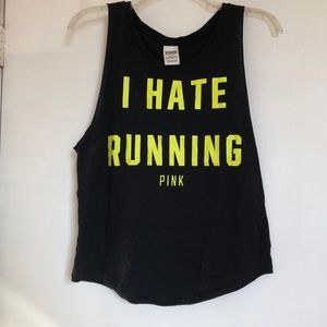 PINK muscle tank top